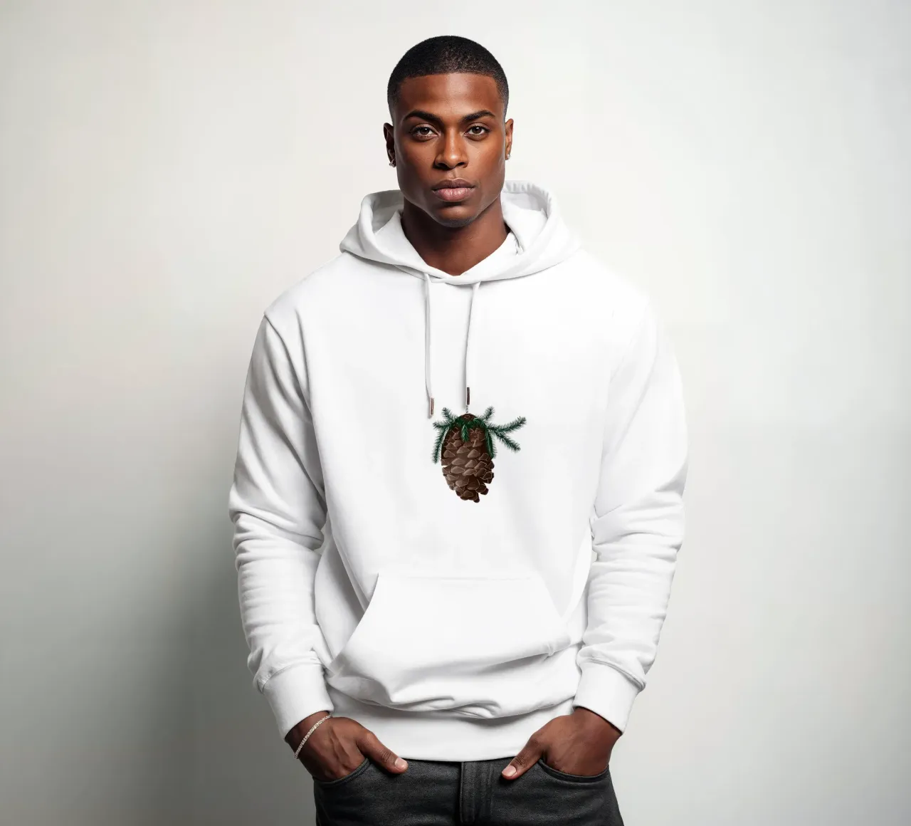 pine cone felpa con cappuccio da sketch_visual_studio