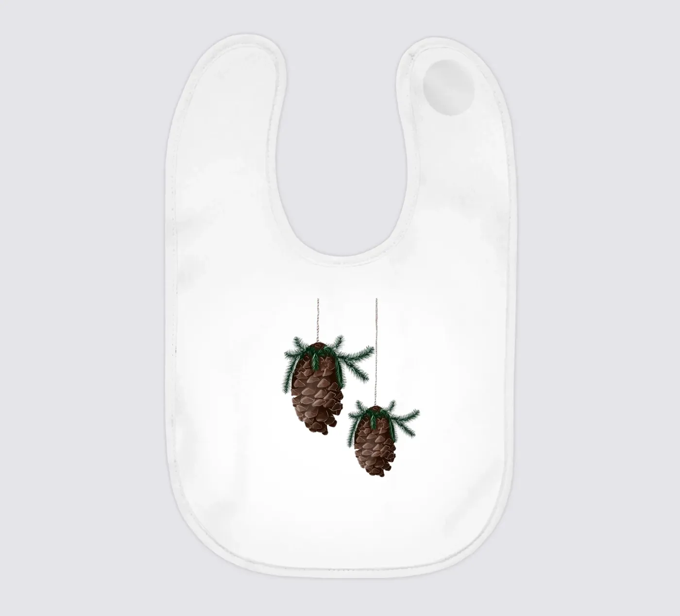 pine cone bavaglino da by elle arts seasons