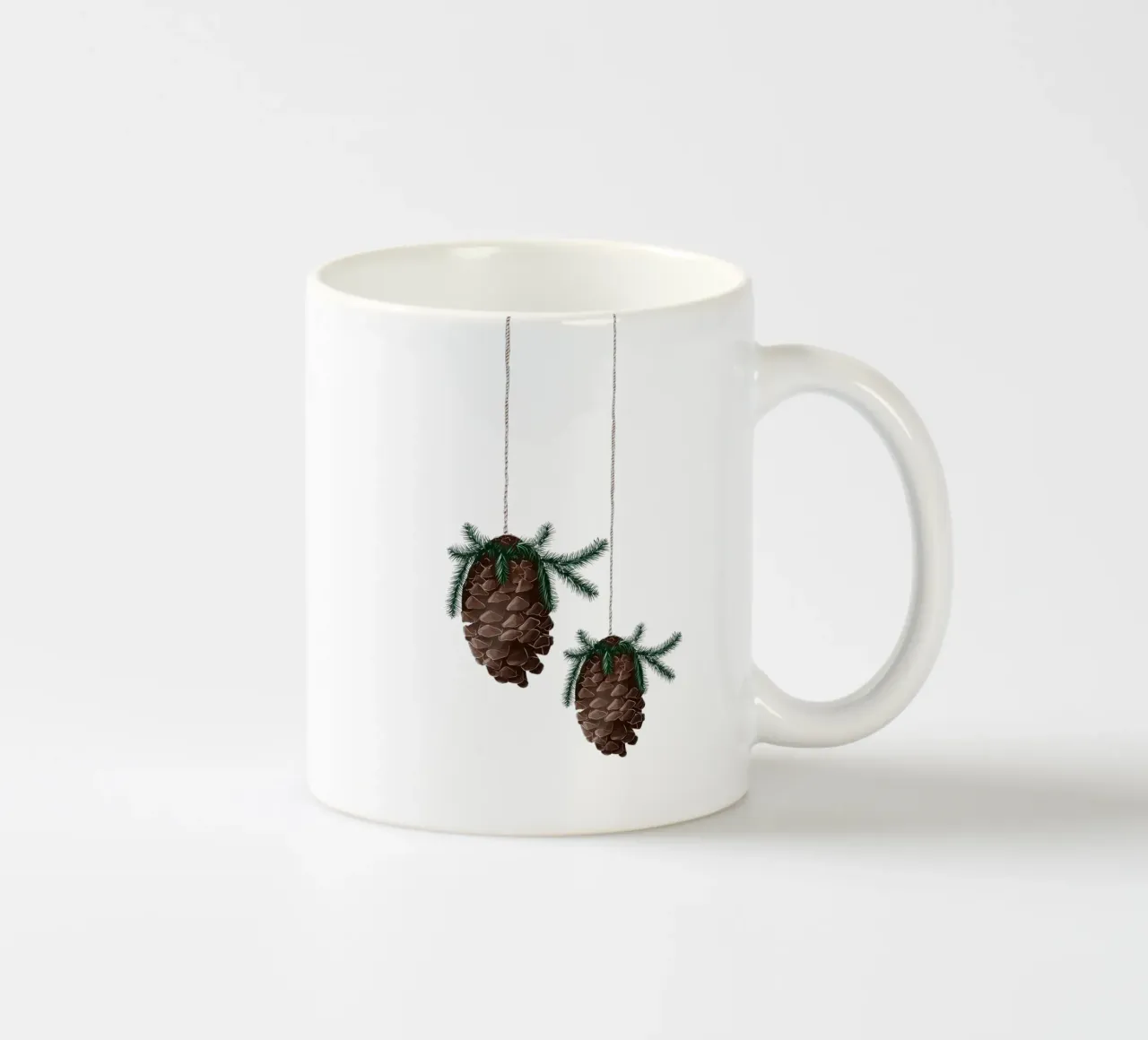 pine cone tazza in ceramica da sketch_visual_studio