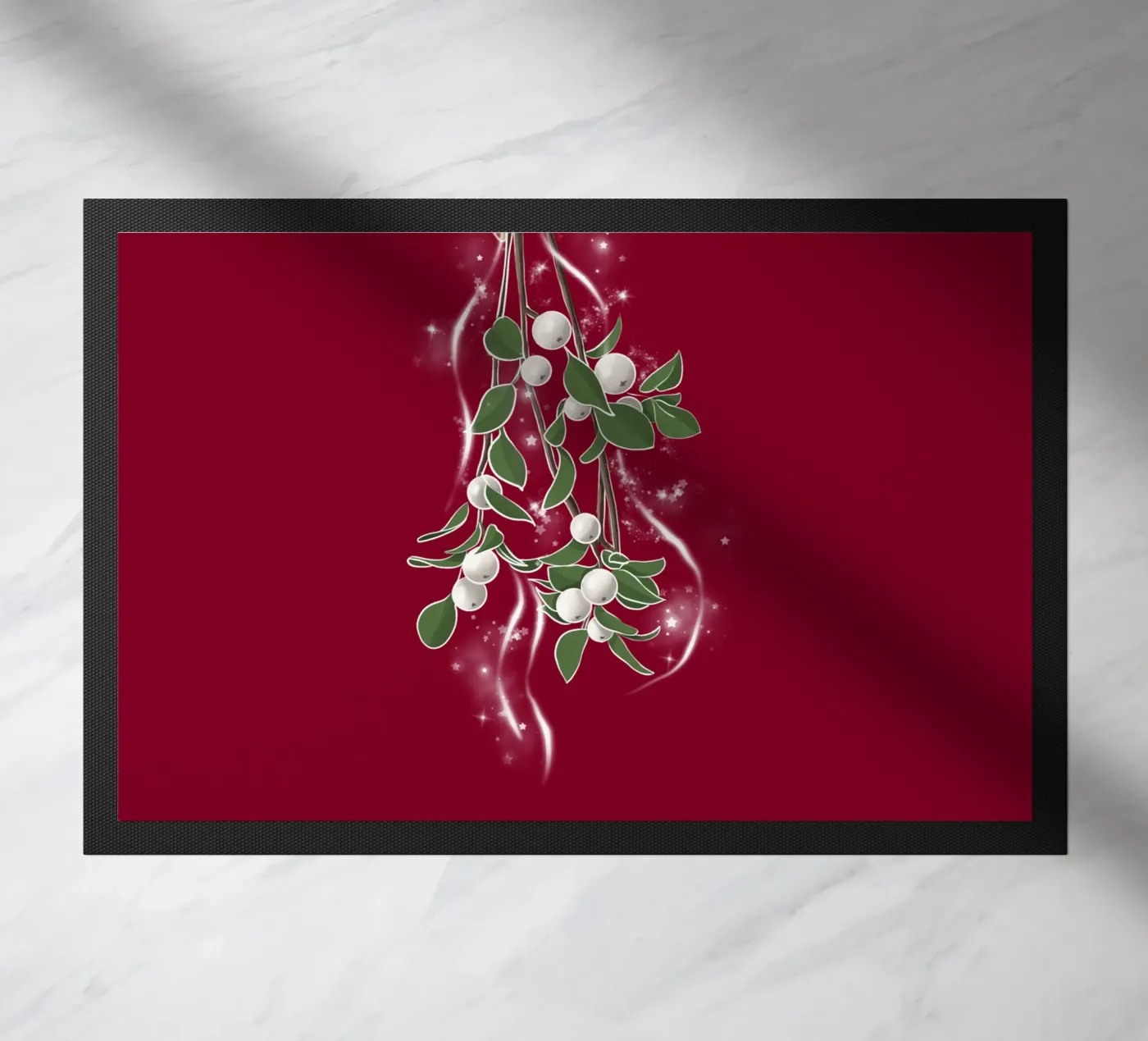 mistletoe paillasson de by elle arts seasons