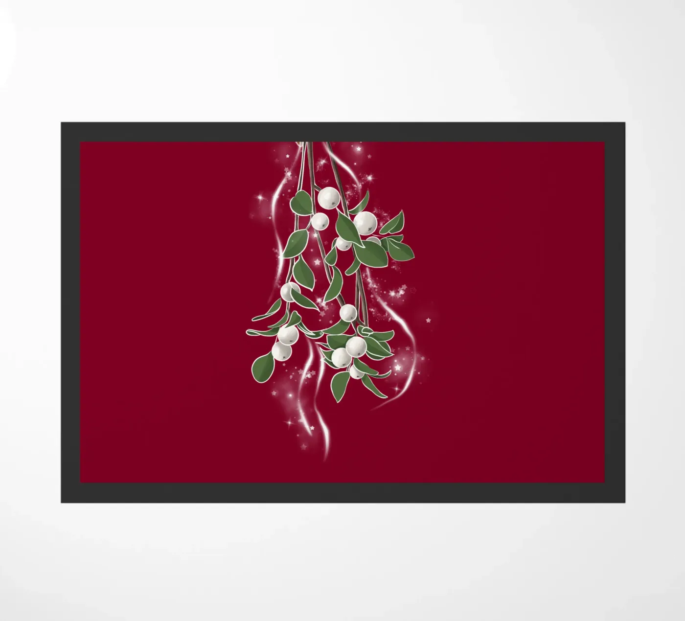 mistletoe paillasson de by elle arts seasons