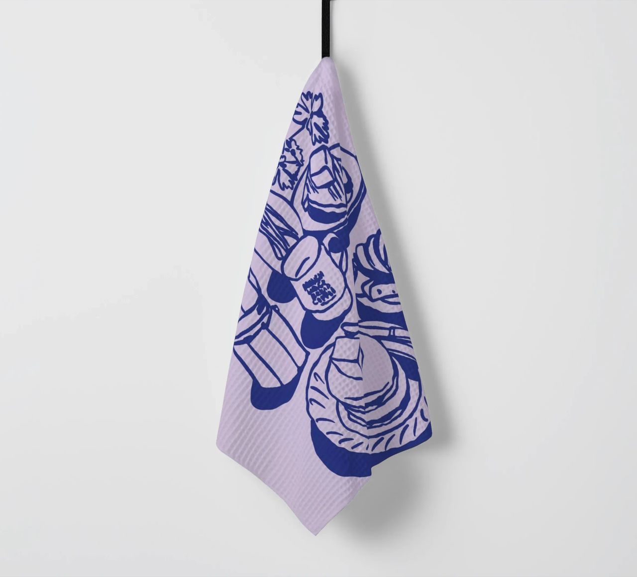 Boho Food 16 Petit Dejeuner torchon de Boho Print Collection