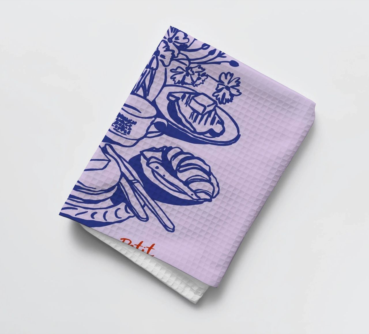 Boho Food 16 Petit Dejeuner torchon de Boho Print Collection