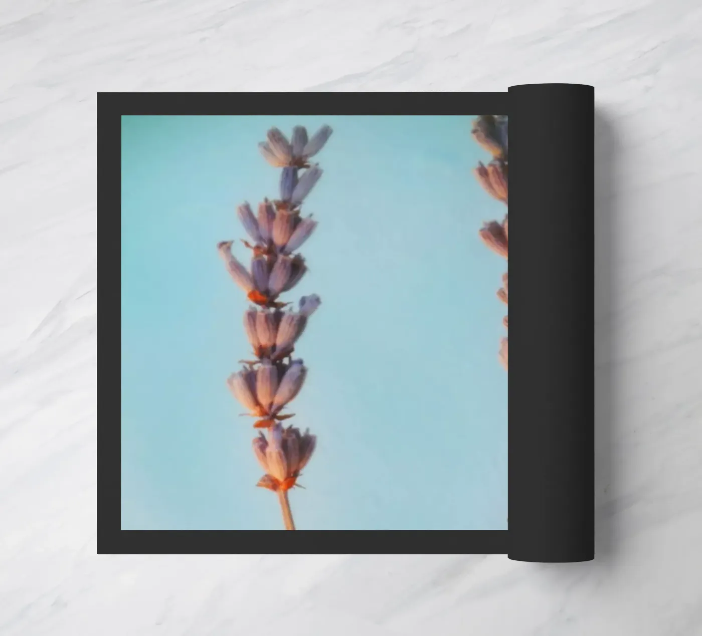 Lavender Fußmatte von Eva Nev Photography
