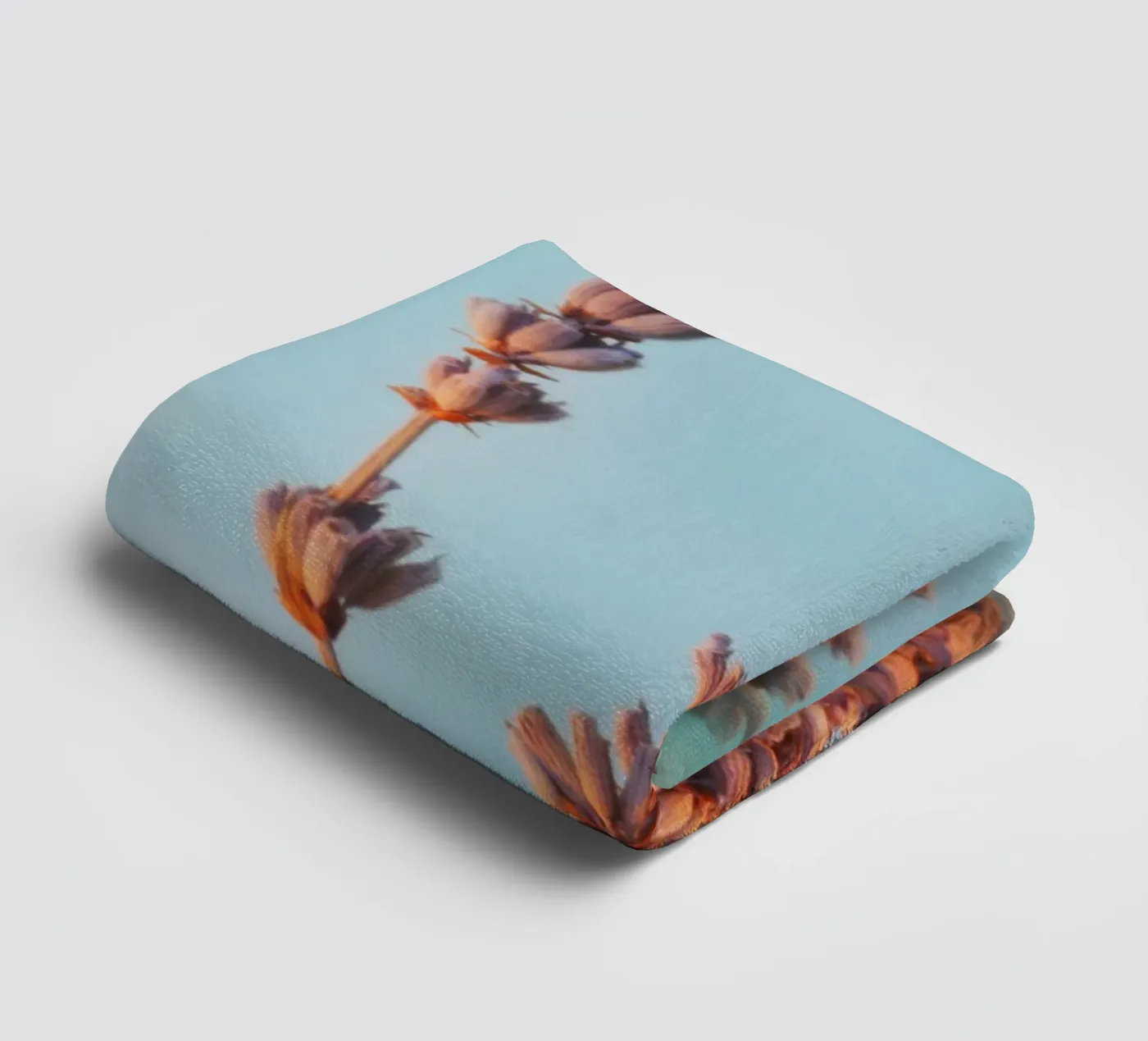 Lavender towel by Eva Nev Photography