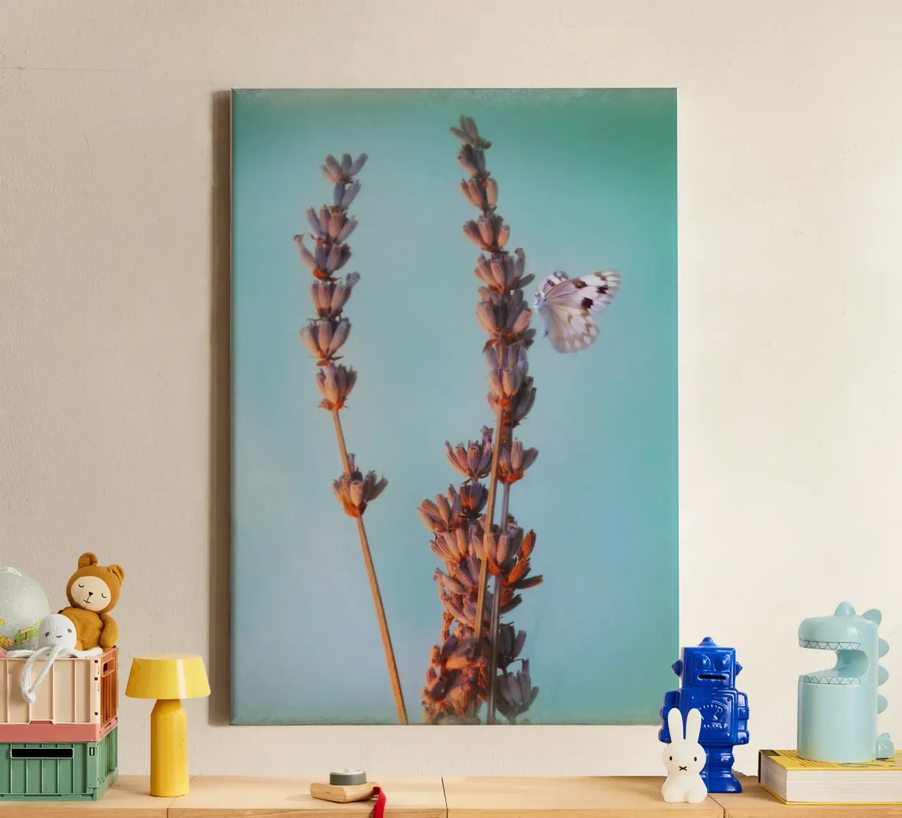 Lavanda tela con Cornice a cassetta da Eva Nev Photography