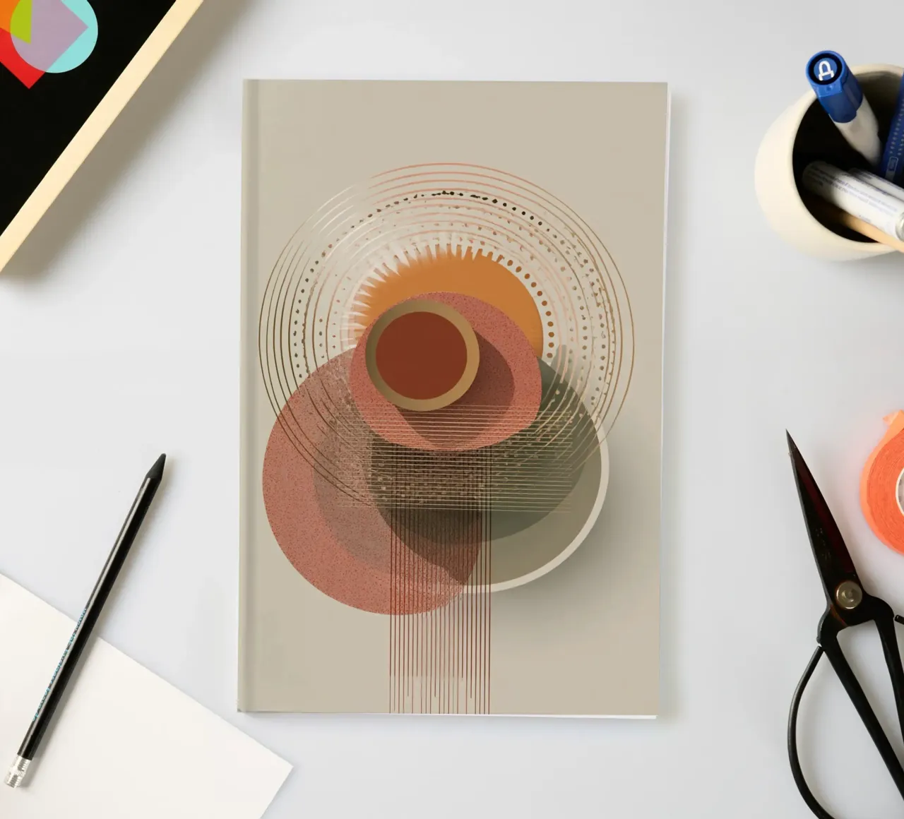 Celestial Circles notebook by Colormenta