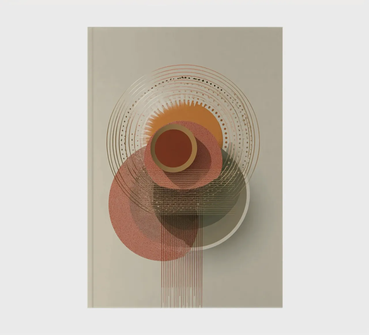 Celestial Circles notebook by Colormenta