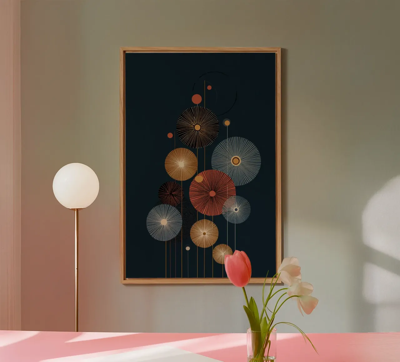 Firework Geometry alluminio dibond da Geometrica