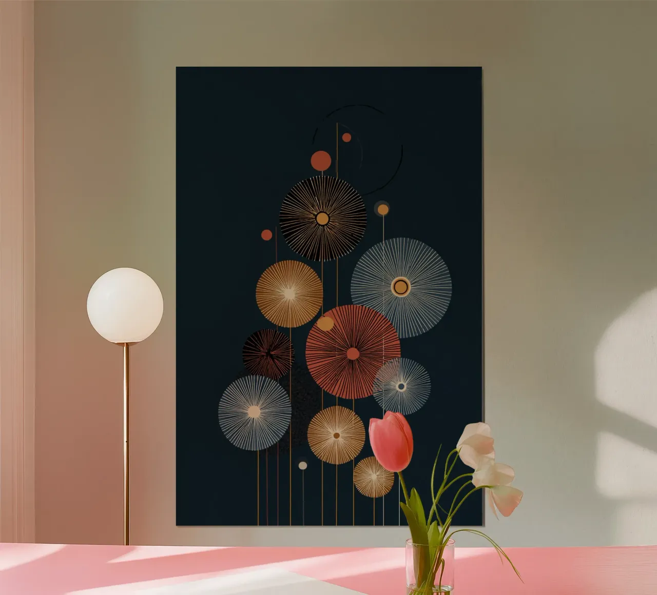 Firework Geometry carta hahnemühle da Geometrica