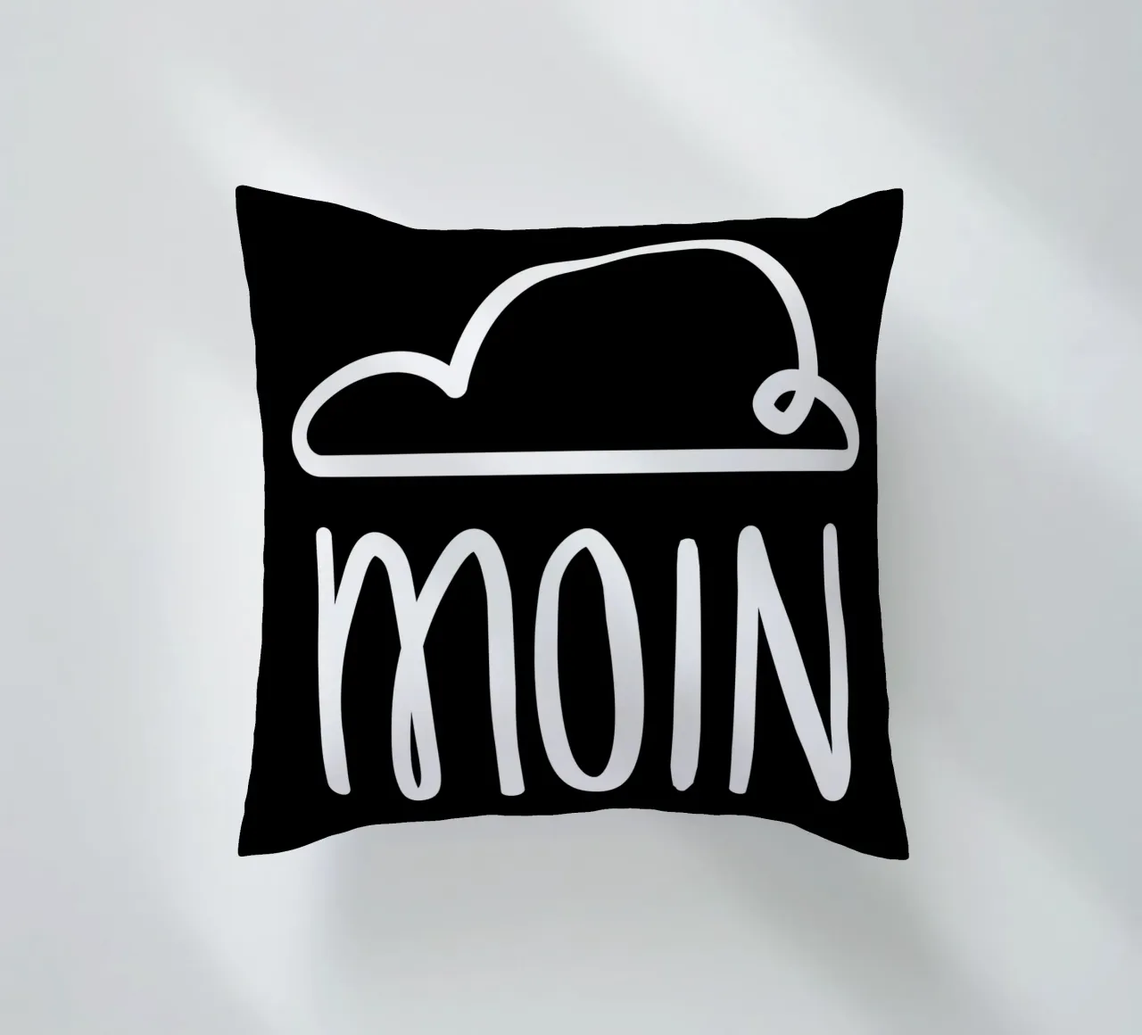 Moin - con nuvola di pioggia cuscino da klossisch