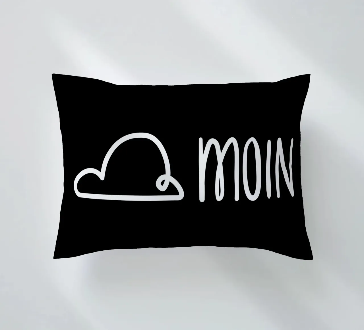 Moin - con nuvola di pioggia cuscino da klossisch