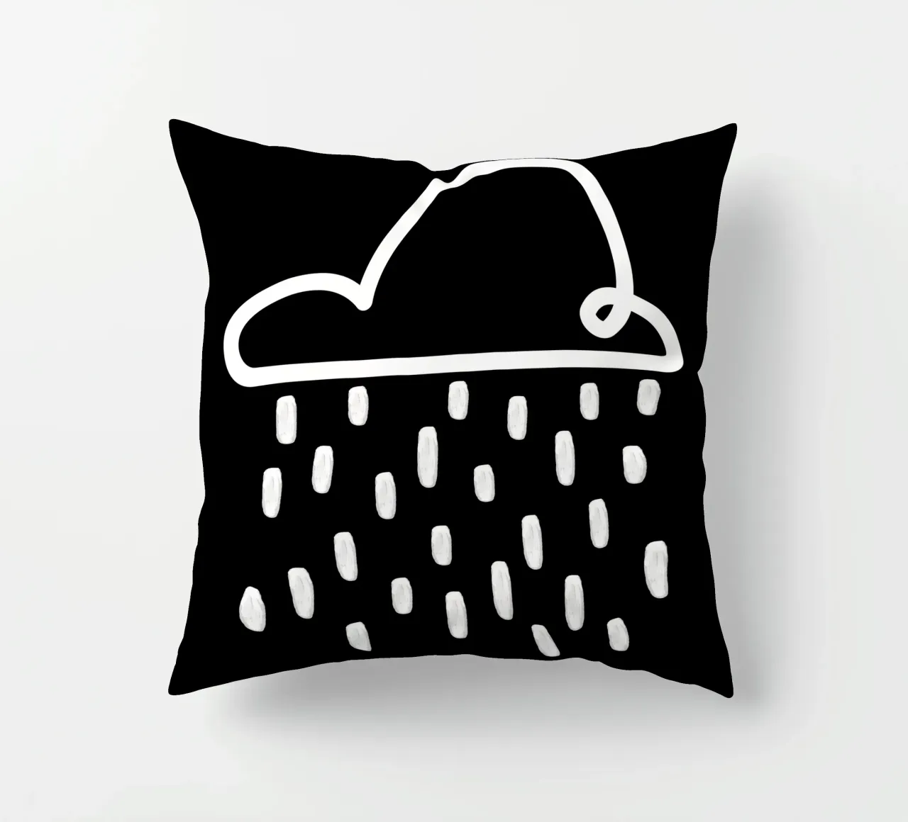 Moin - con nuvola di pioggia cuscino da klossisch