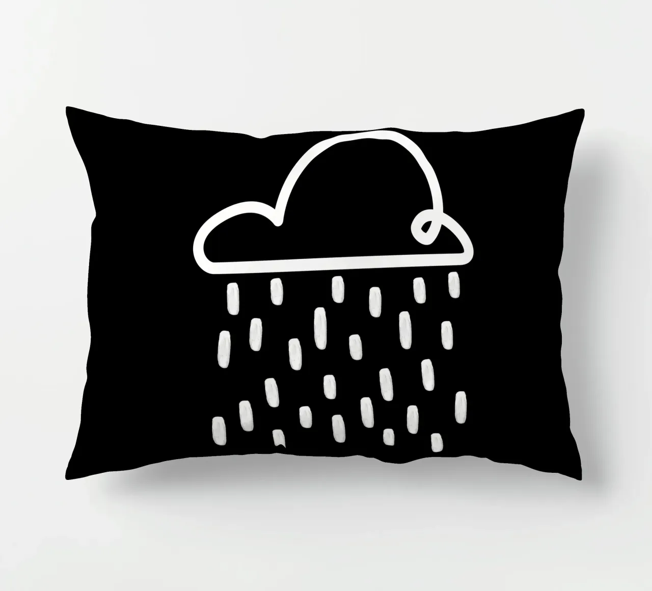 Moin - con nuvola di pioggia cuscino da klossisch