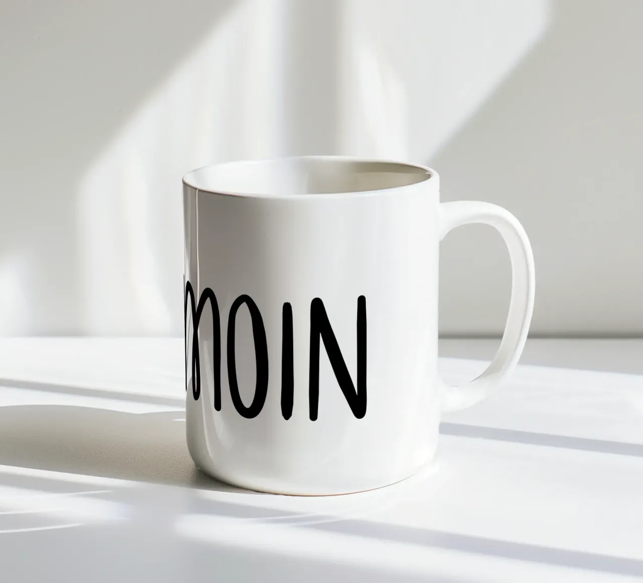 Moin - con nuvola di pioggia tazza in ceramica da klossisch