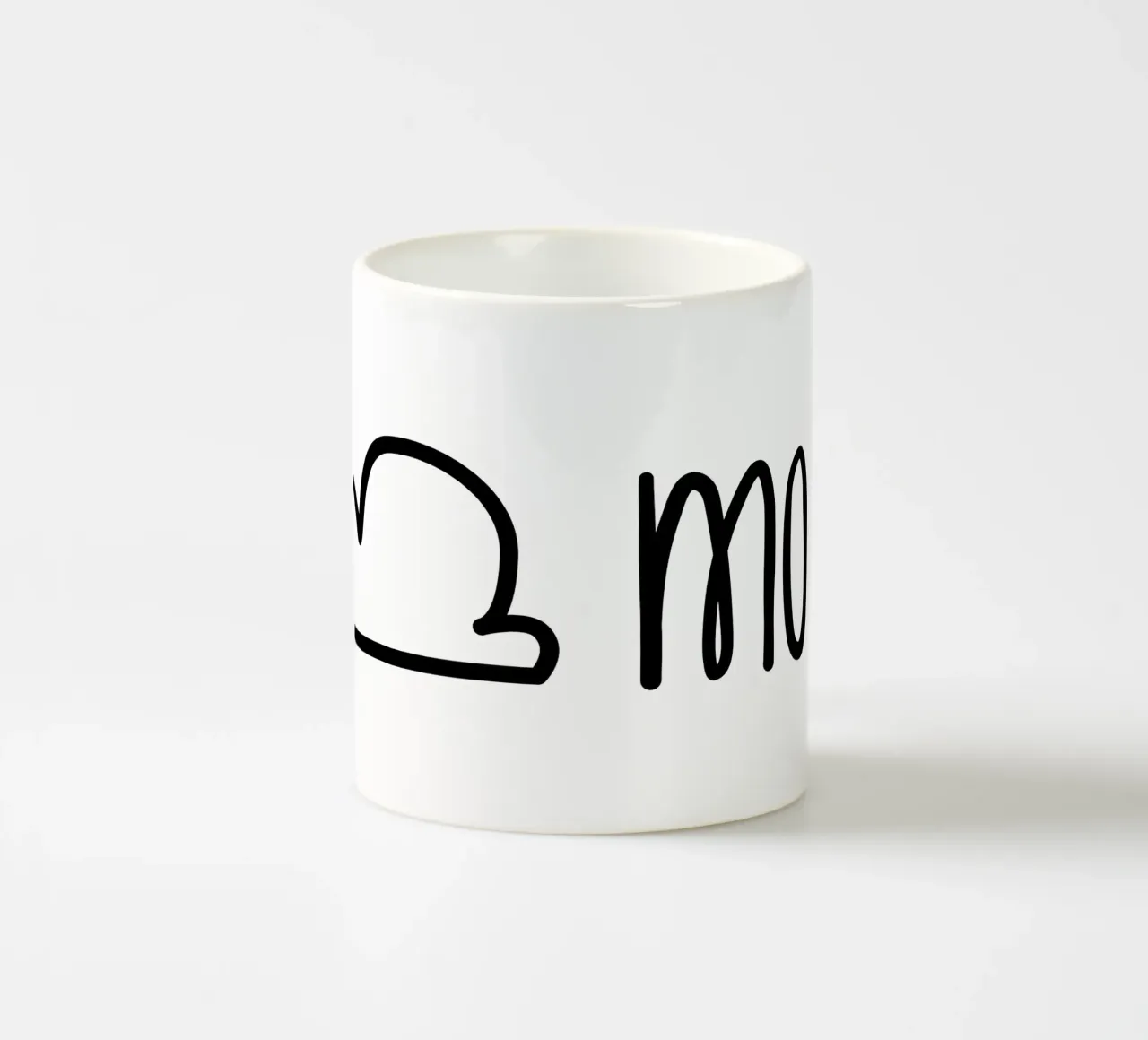 Moin - con nuvola di pioggia tazza in ceramica da klossisch