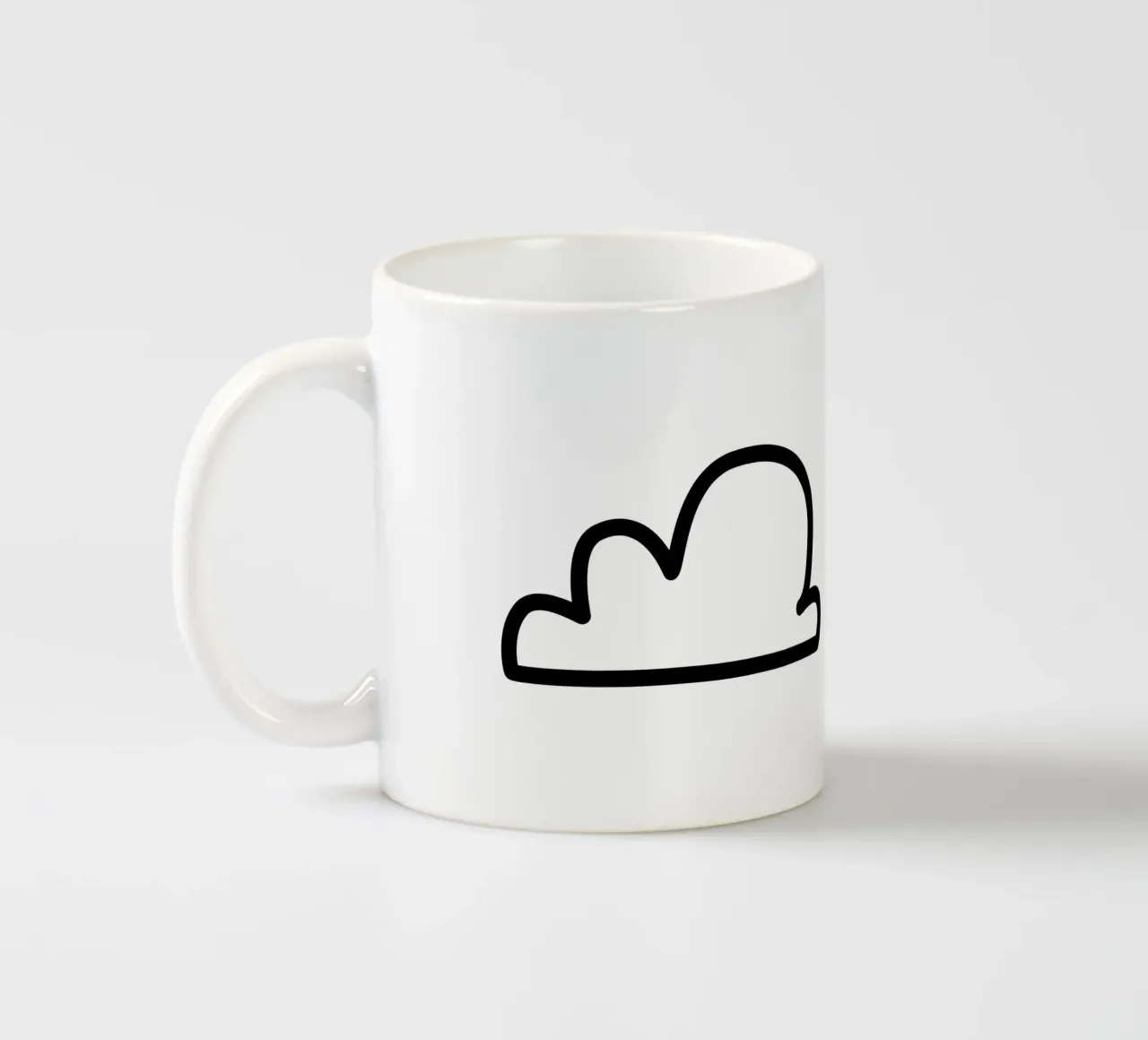 Moin - con nuvola di pioggia tazza in ceramica da klossisch