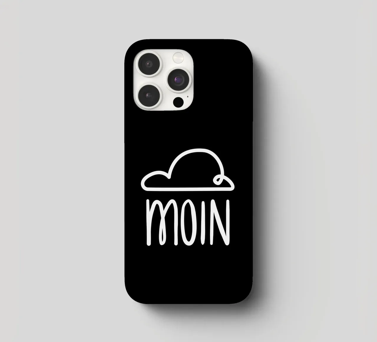 Moin - con nuvola di pioggia cover iphone da klossisch