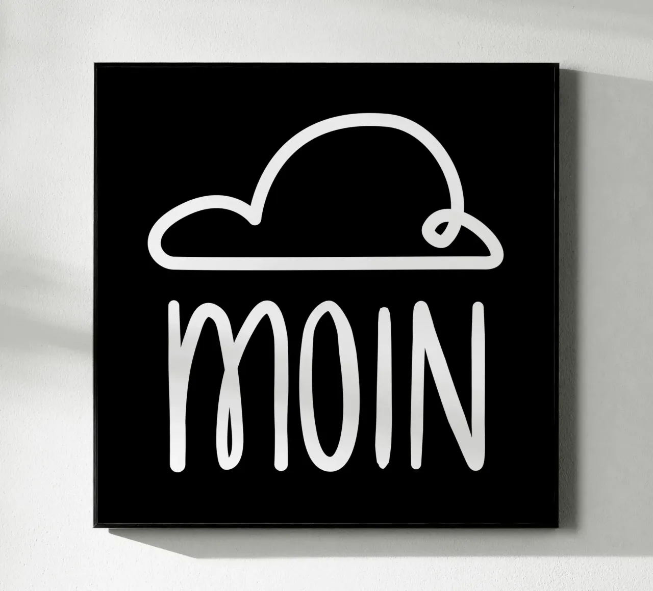 Moin - con nuvola di pioggia plexiglass da klossisch