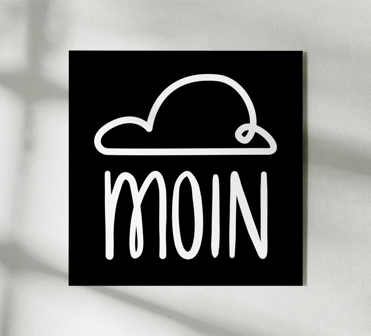 Moin - con nuvola di pioggia plexiglass da klossisch