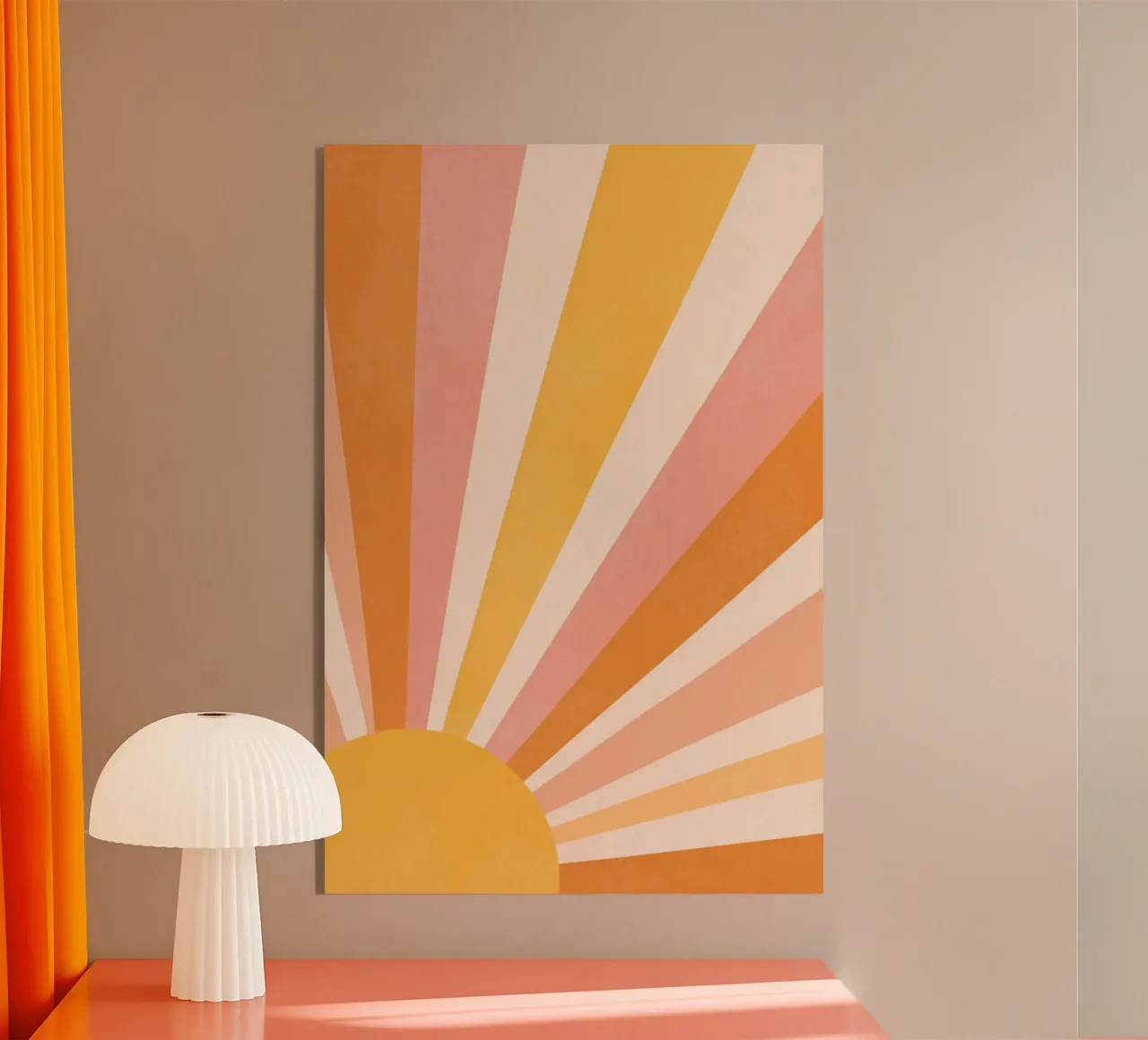 Sunset Stripes plexiglass da wonderfolk