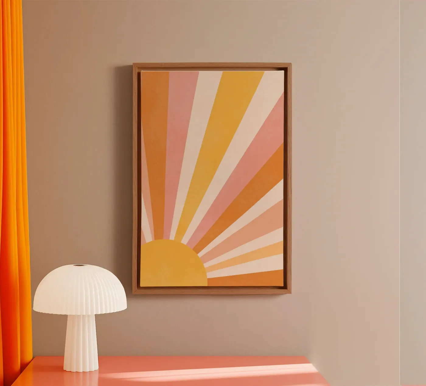 Sunset Stripes tela da wonderfolk