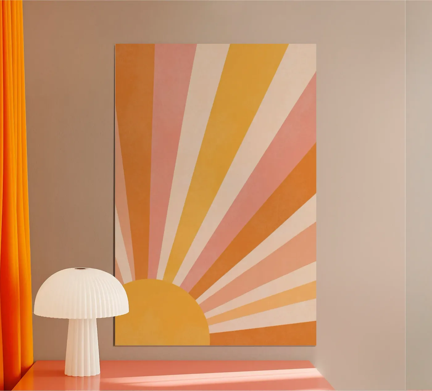 Sunset Stripes poster da wonderfolk