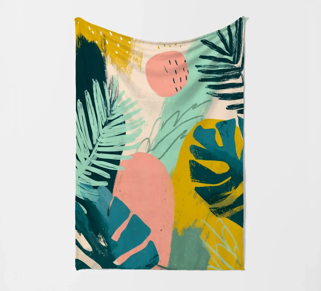 Abstract Jungle Playground coperta in pile da Colormenta