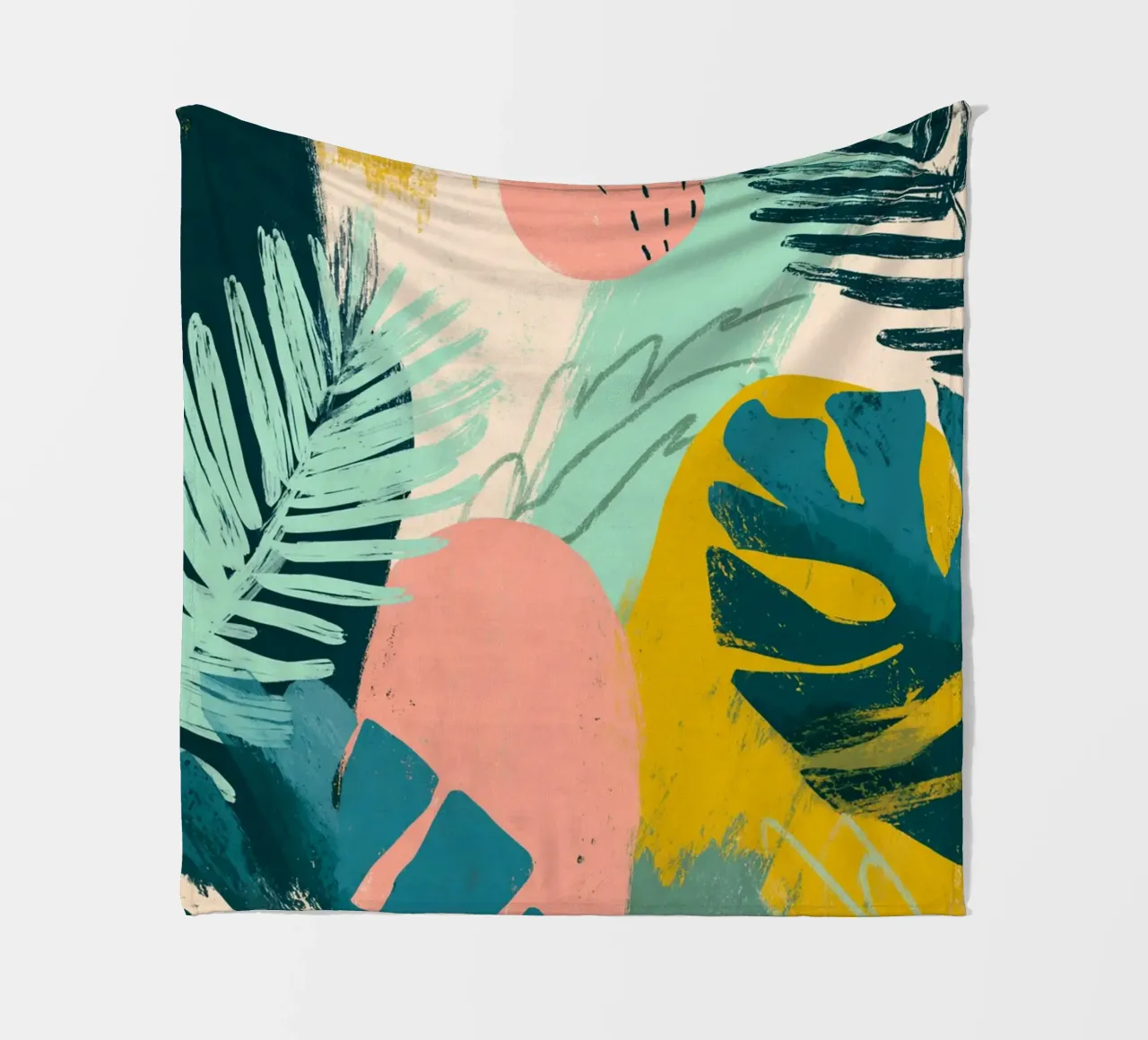Abstract Jungle Playground coperta in pile da Colormenta