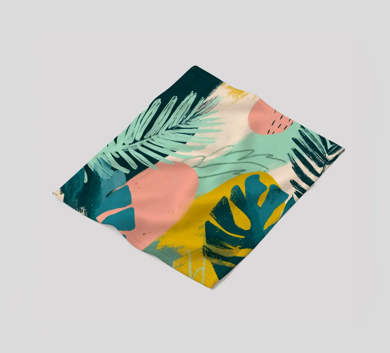Abstract Jungle Playground coperta in pile da Colormenta