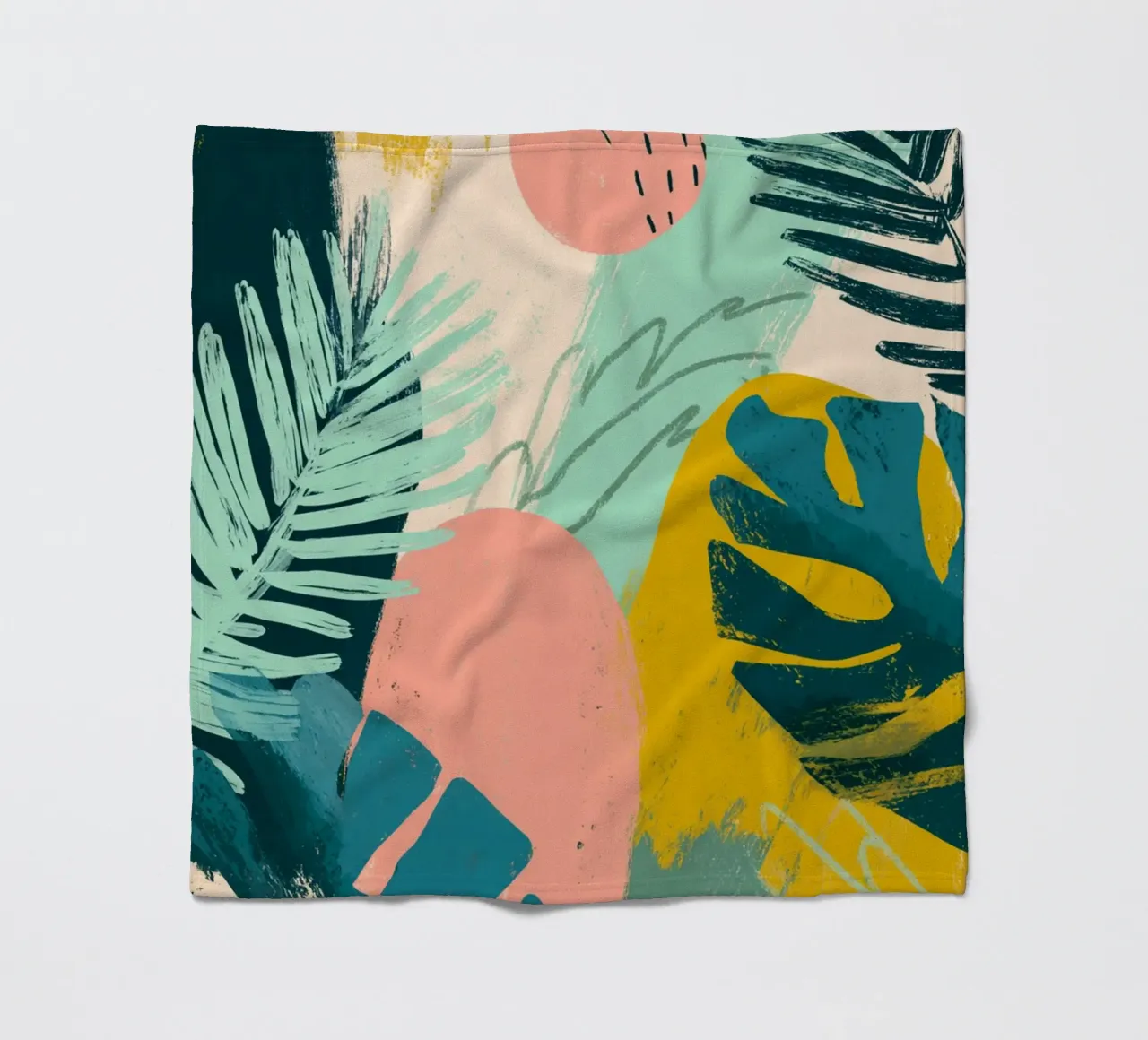 Abstract Jungle Playground coperta in pile da Colormenta