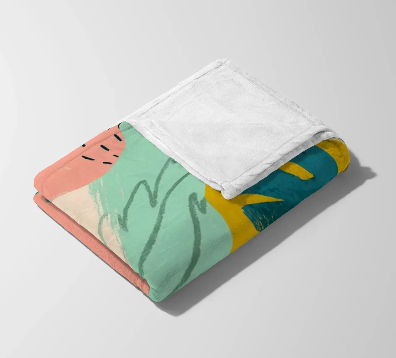 Abstract Jungle Playground coperta in pile da Colormenta