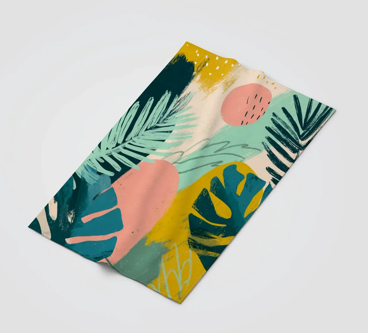 Abstract Jungle Playground coperta in pile da Colormenta