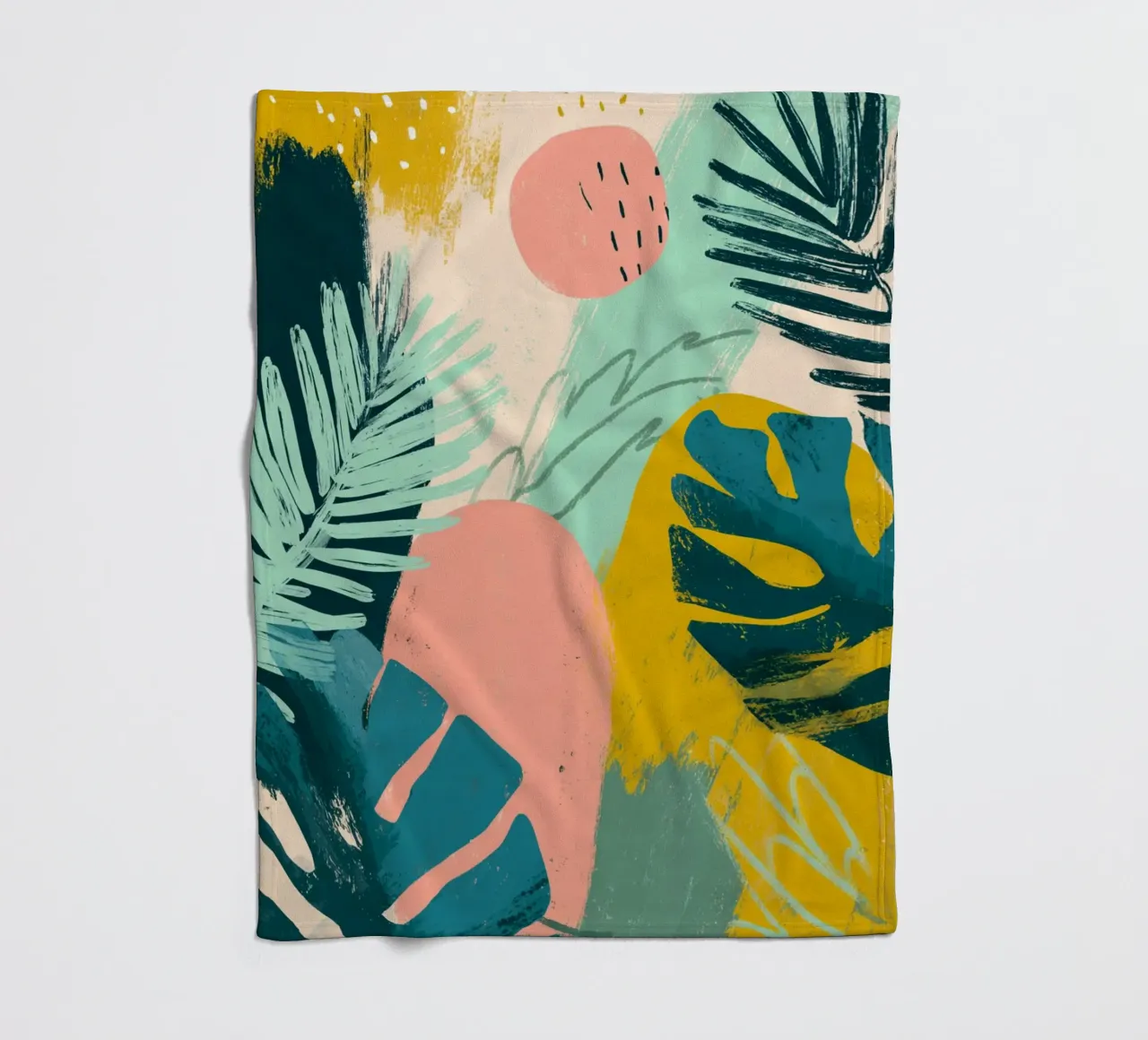 Abstract Jungle Playground coperta in pile da Colormenta