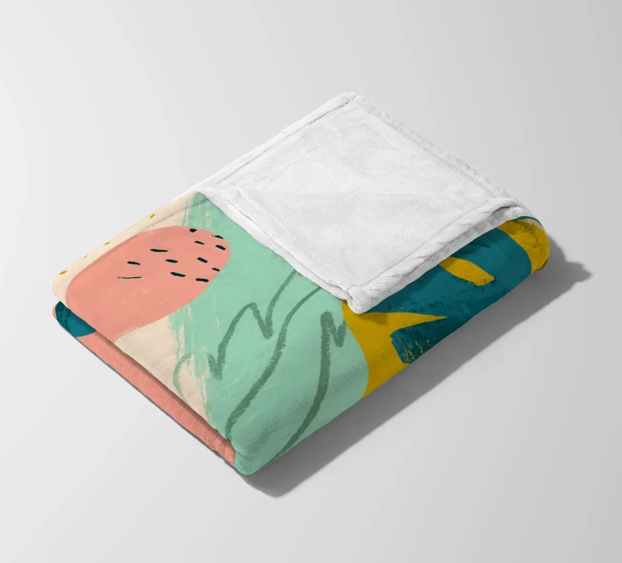 Abstract Jungle Playground coperta in pile da Colormenta