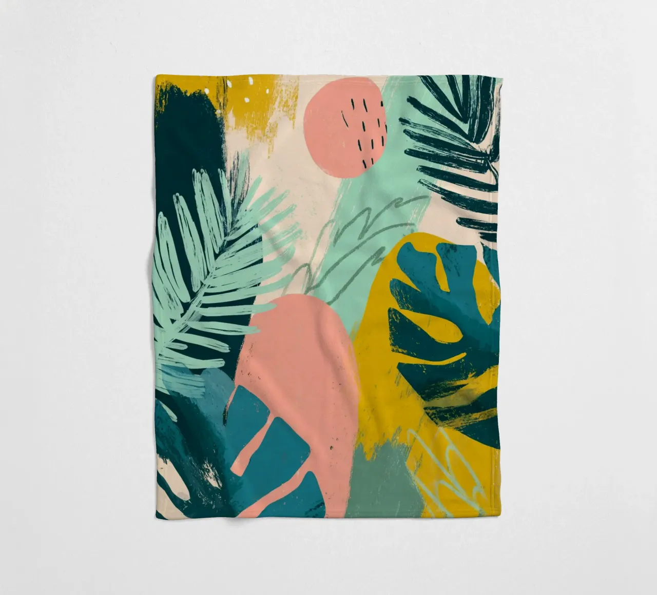 Abstract Jungle Playground coperta in pile da Colormenta