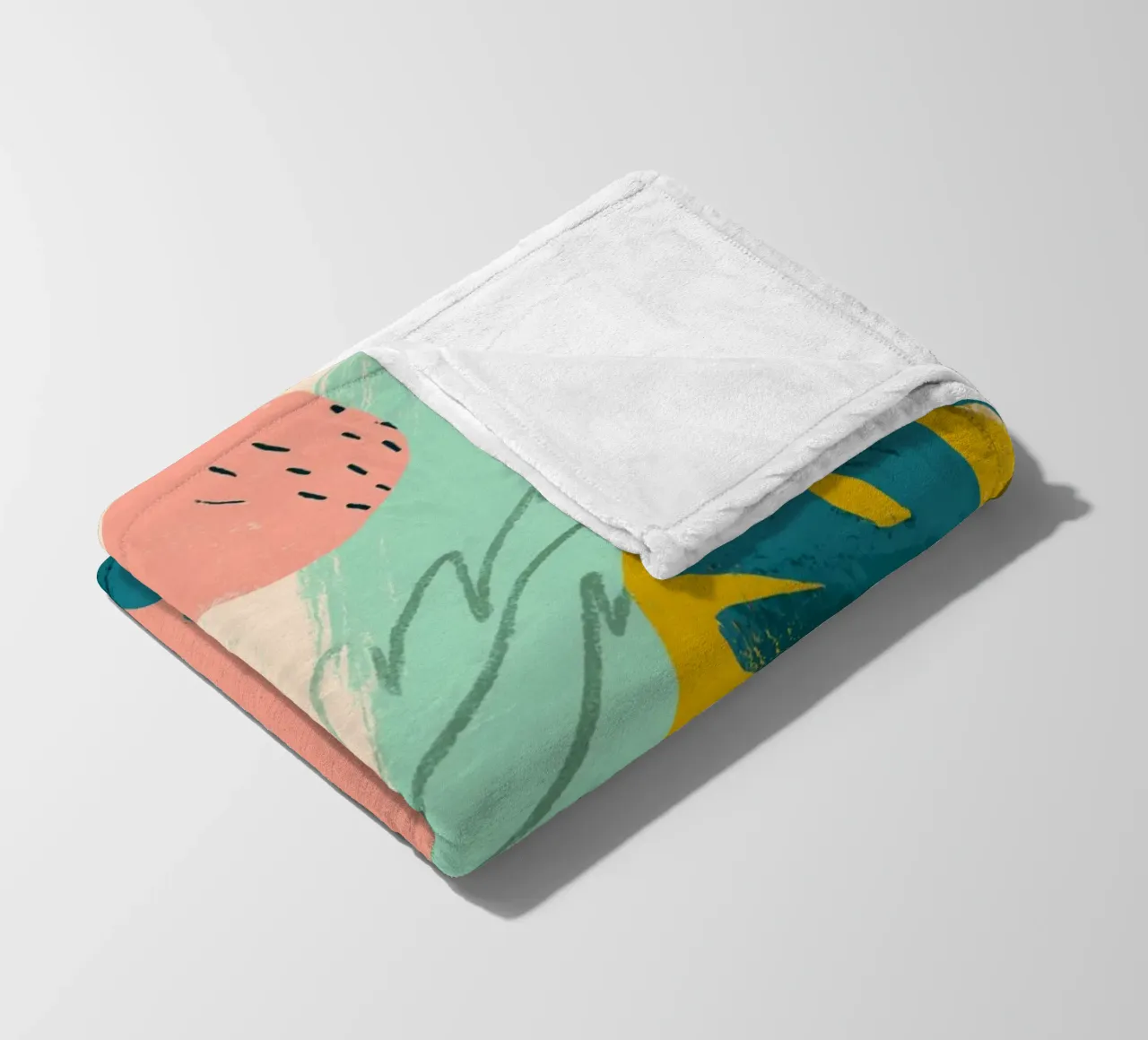 Abstract Jungle Playground coperta in pile da Colormenta