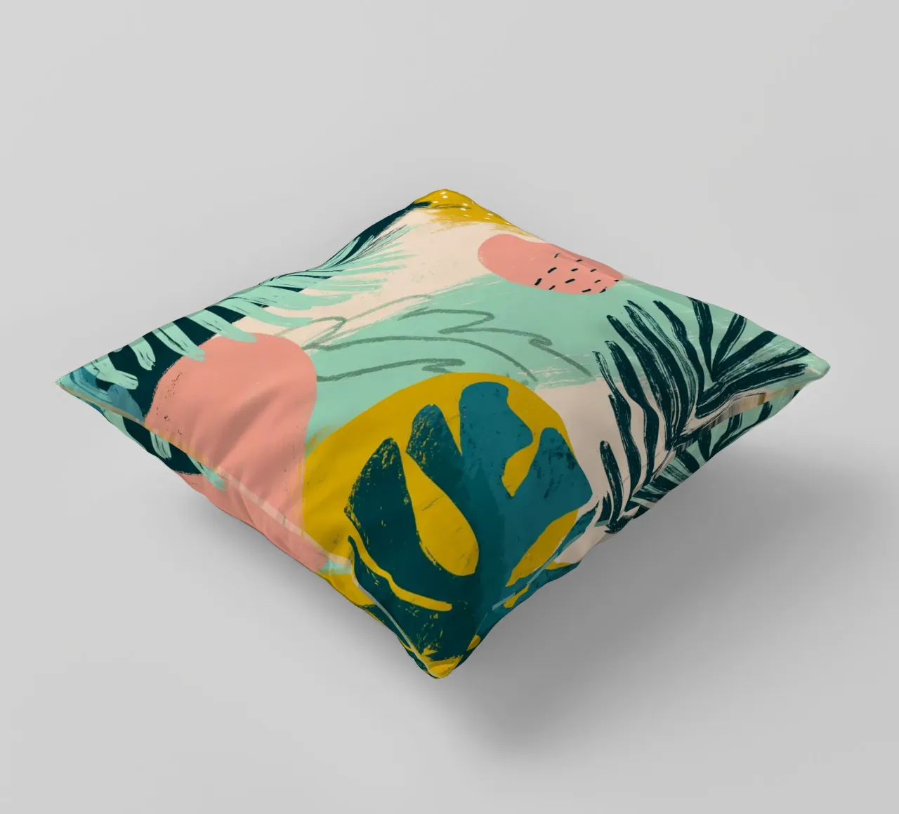 Abstract Jungle Playground cuscino da Colormenta