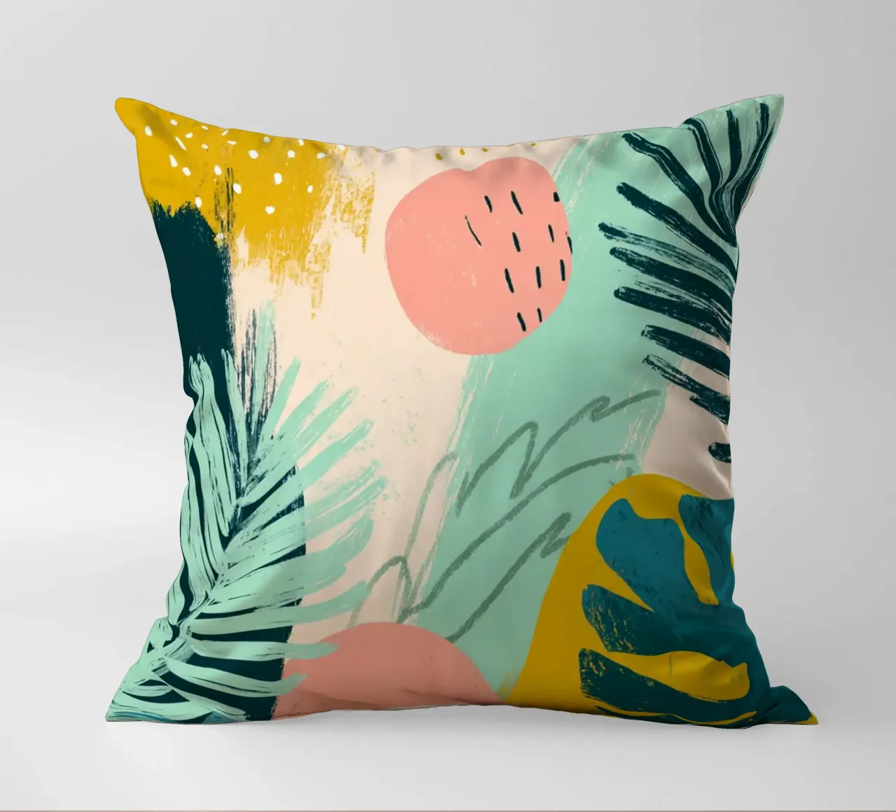 Abstract Jungle Playground cuscino da Colormenta