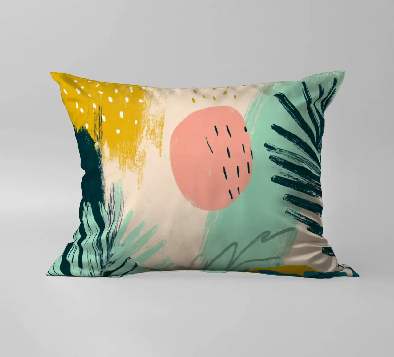 Abstract Jungle Playground cuscino da Colormenta