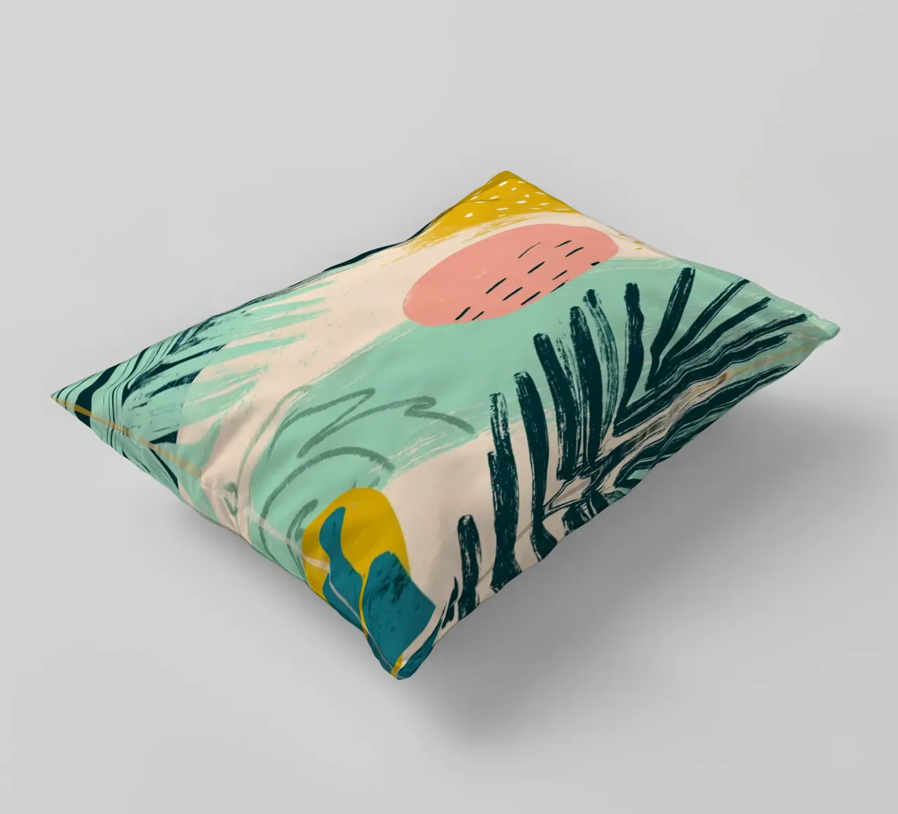 Abstract Jungle Playground cuscino da Colormenta