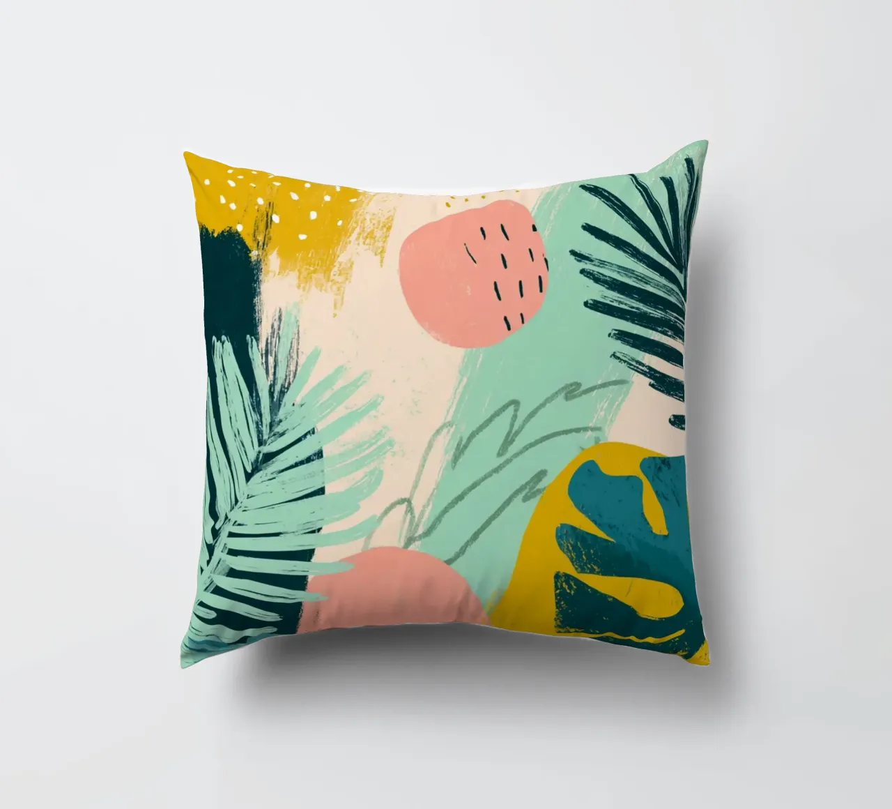 Abstract Jungle Playground cuscino da Colormenta