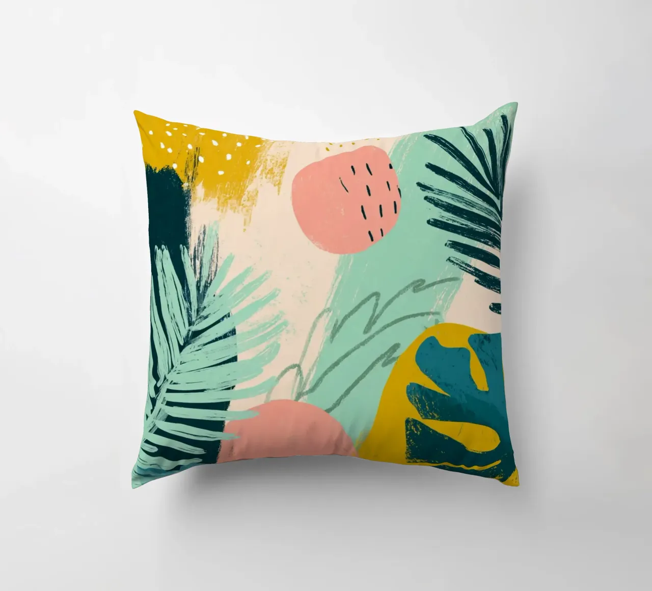 Abstract Jungle Playground cuscino da Colormenta