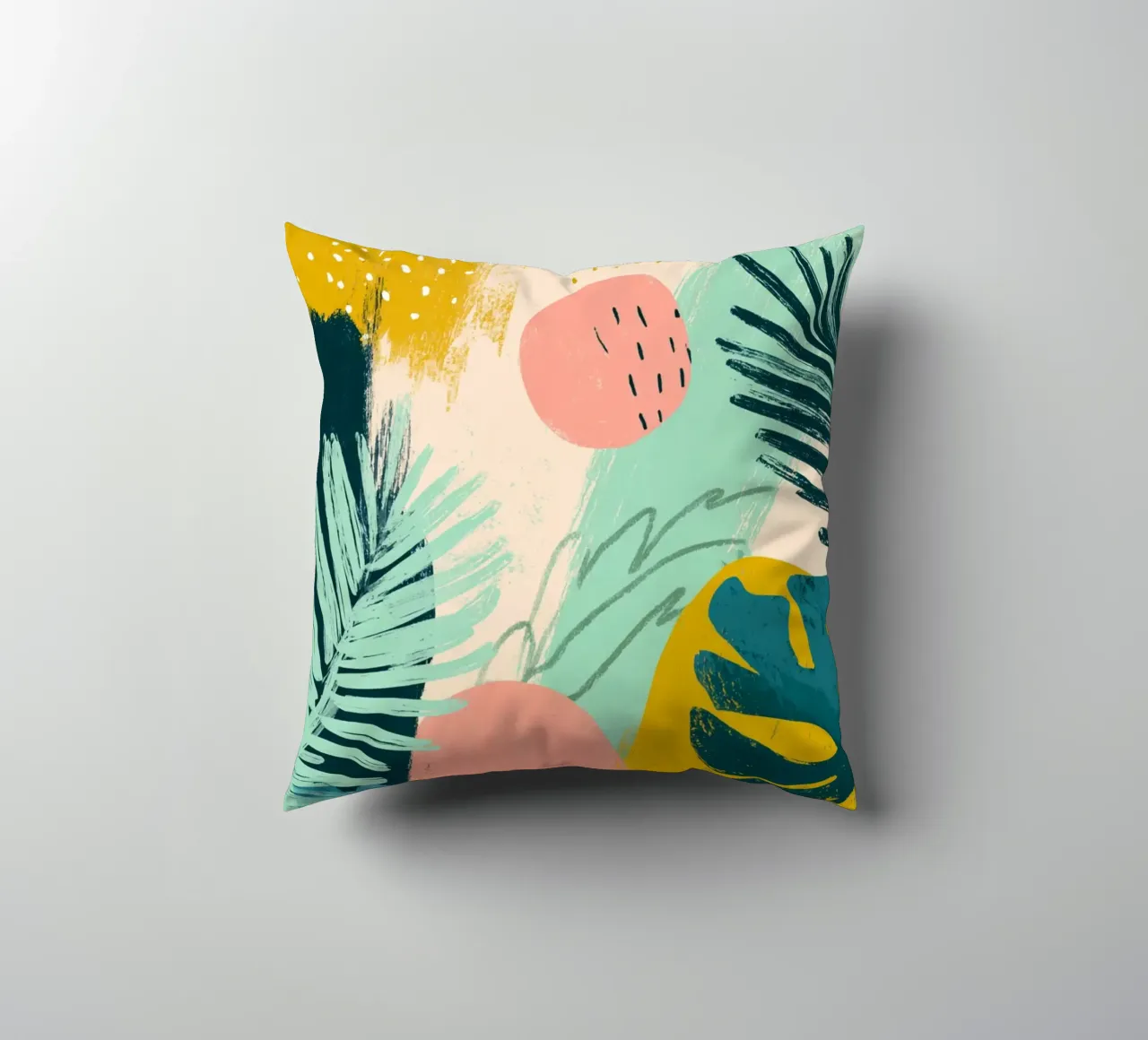 Abstract Jungle Playground cuscino da Colormenta