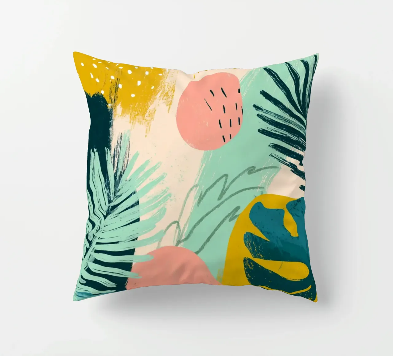 Abstract Jungle Playground cuscino da Colormenta