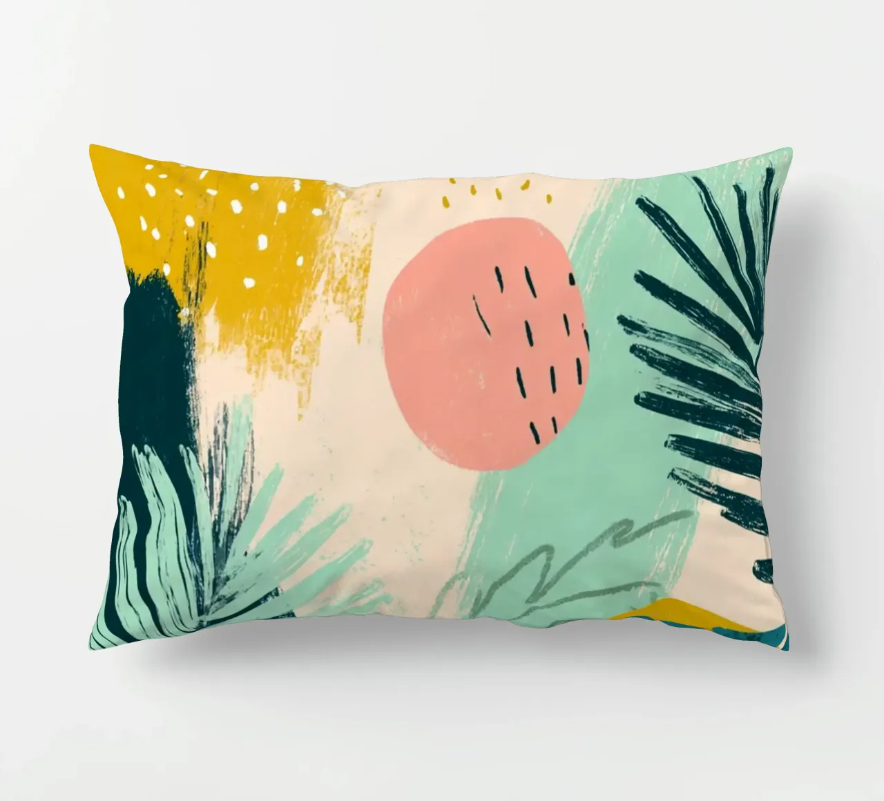 Abstract Jungle Playground cuscino da Colormenta