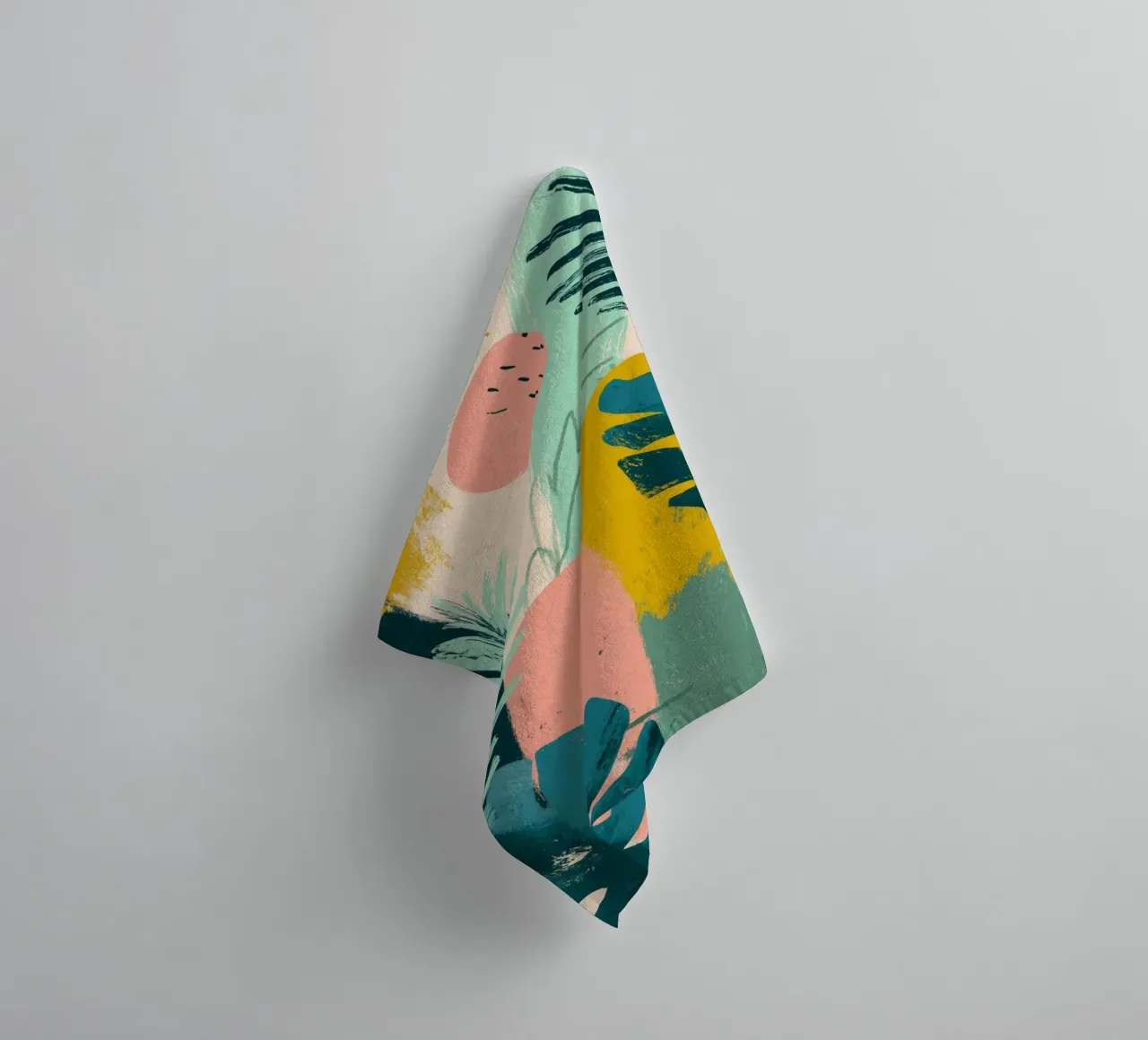 Abstract Jungle Playground asciugamano da bagno da Colormenta