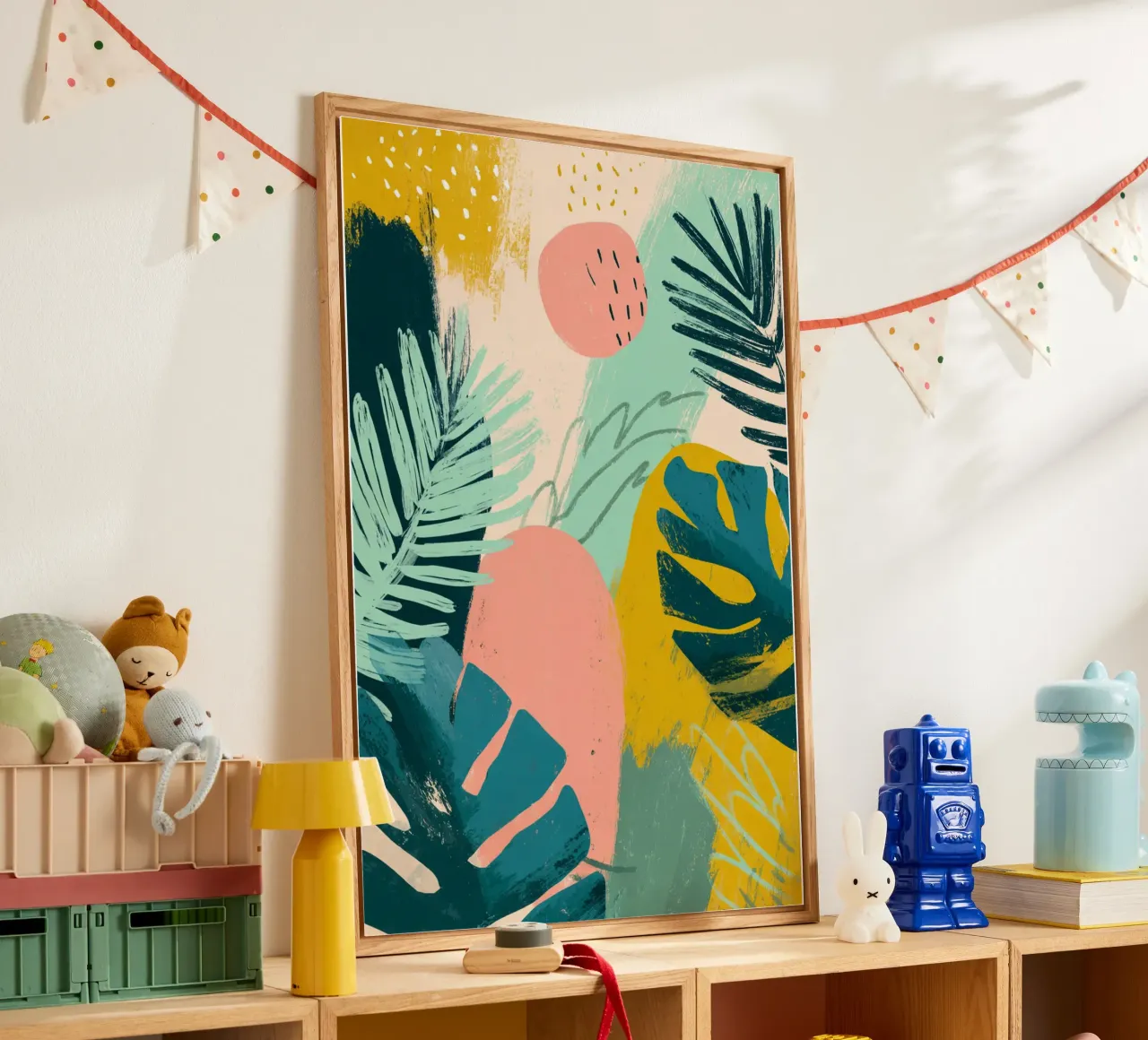 Abstract Jungle Playground plexiglass da Colormenta