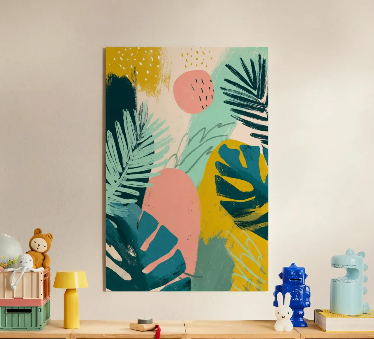 Abstract Jungle Playground plexiglass da Colormenta