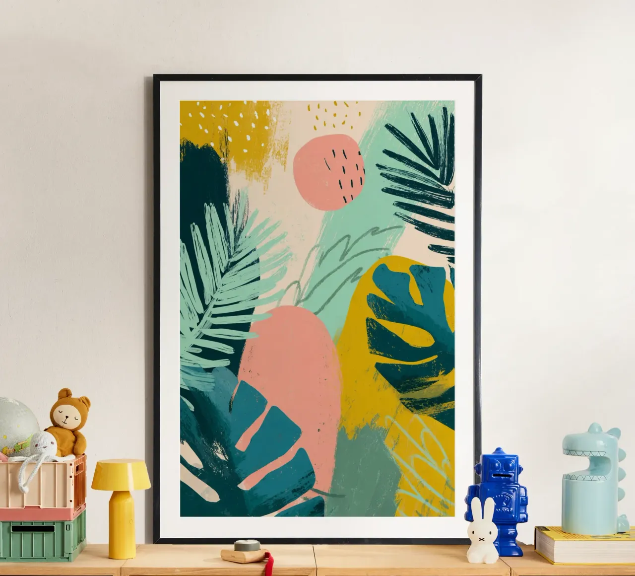 Abstract Jungle Playground carta hahnemühle da Colormenta